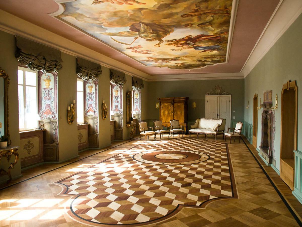 Palac Pakoszow Schlosshotel Wernersdorf Jelenia Góra Exteriör bild The Green Hall